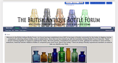 Desktop Screenshot of britishbottleforum.co.uk